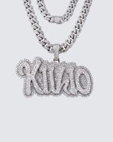 KIIKIO-Full Zirconia Alloy Cuban Link Necklace
