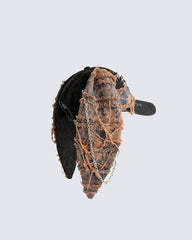 Distressed Chain Patchwork Baseball Cap