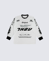 Street Graphic Print Long Sleeve Tee