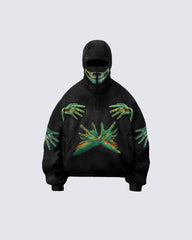 Hoodies For Man | Nighttime Fluorescent Print