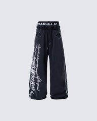 High-Street Casual Hip-Hop Pants
