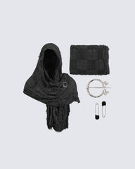 BARREN Series | Apocalyptic Pilgrimage Hooded Wrap Set