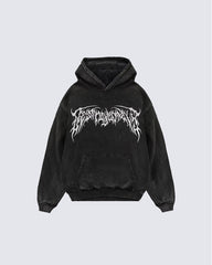 Tribal Flame Graphic Hoodie