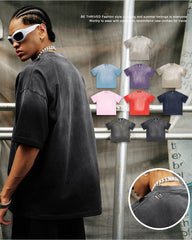 Oversized Minimalist Dyed T-Shirt