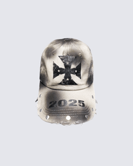Unisex Distressed Punk Baseball Cap