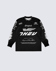 Street Graphic Print Long Sleeve Tee
