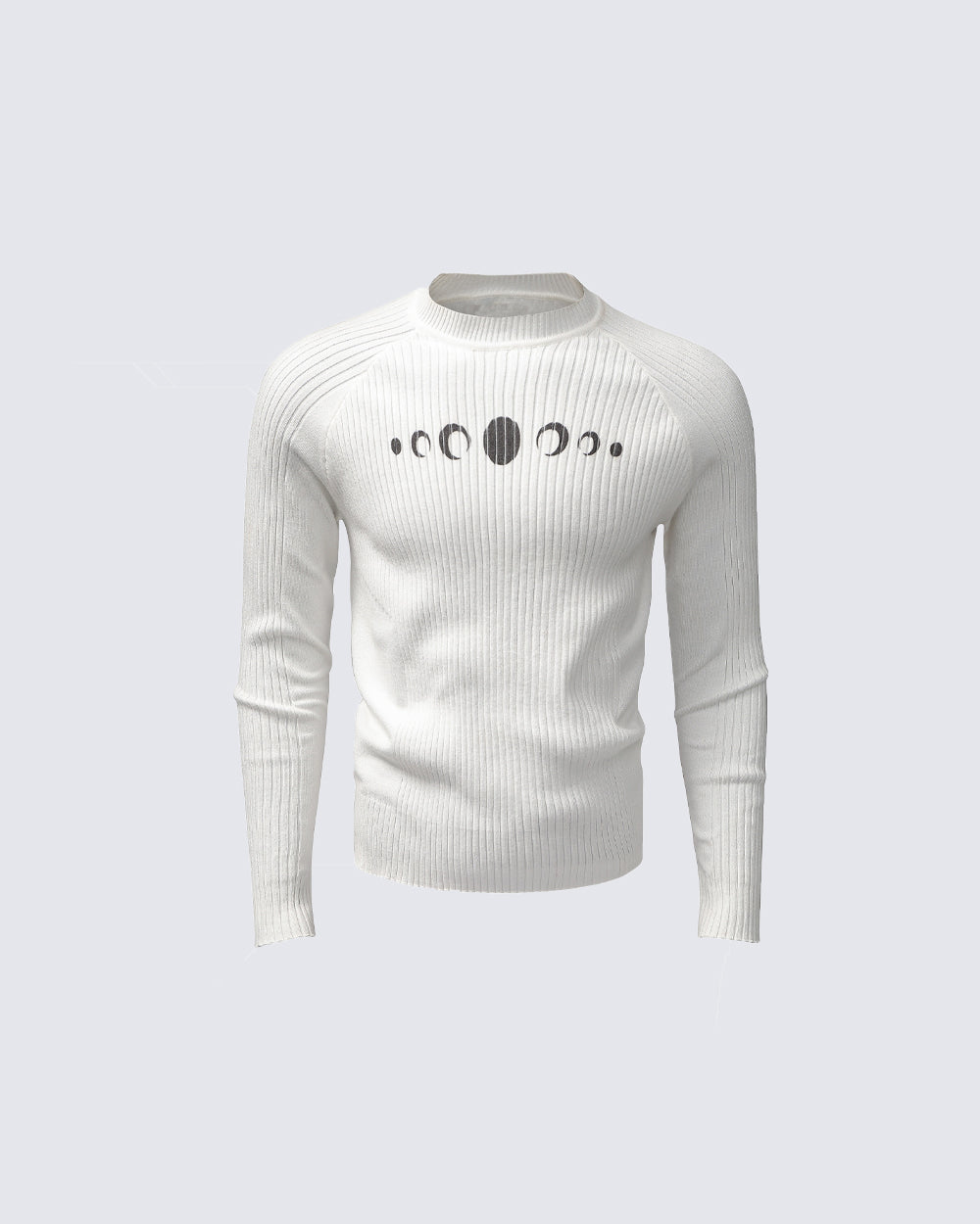 New Vintage Slim-Fit Knit Long Sleeve Sweater
