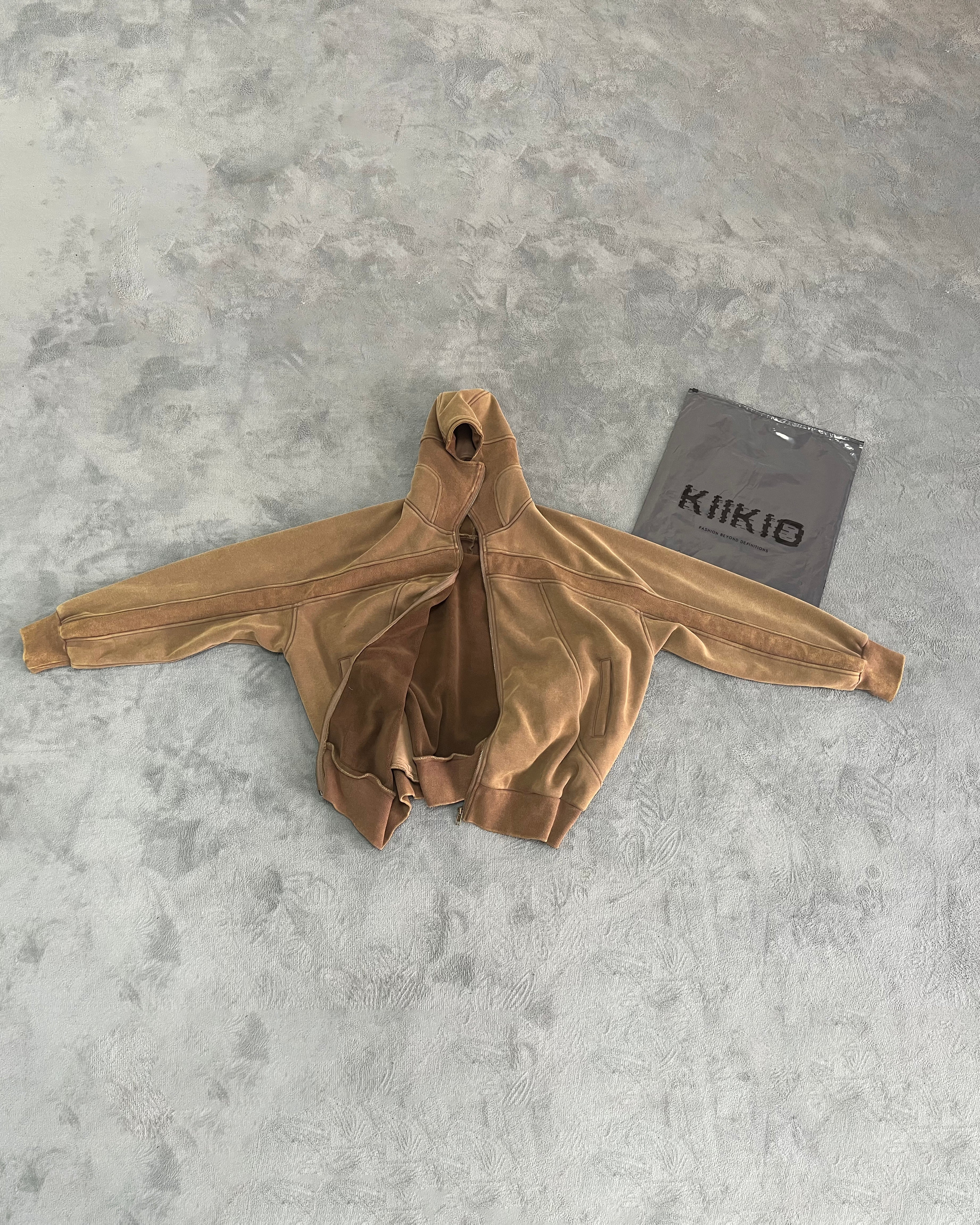 KIIKIO Fleece-Lined and Insulated Hoodie