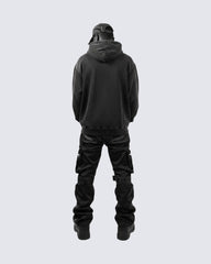 Tribal Flame Graphic Hoodie
