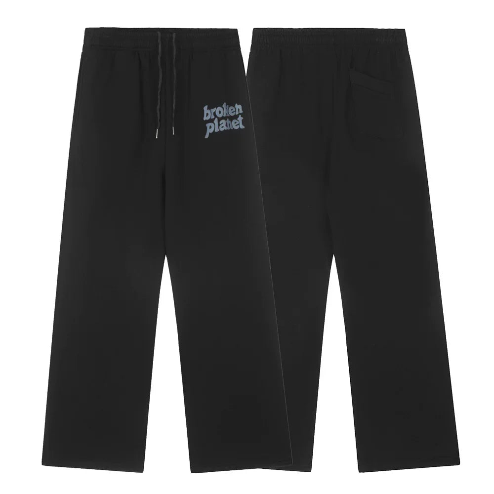 Broken Planet Puff Print Heavy Fleece Sweatpants